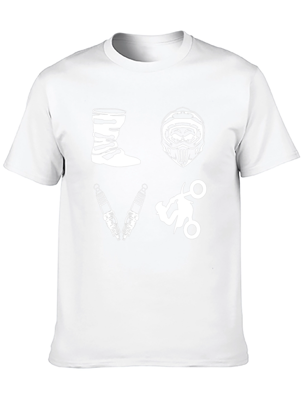 Moto Love Black Graphic T-Shirt