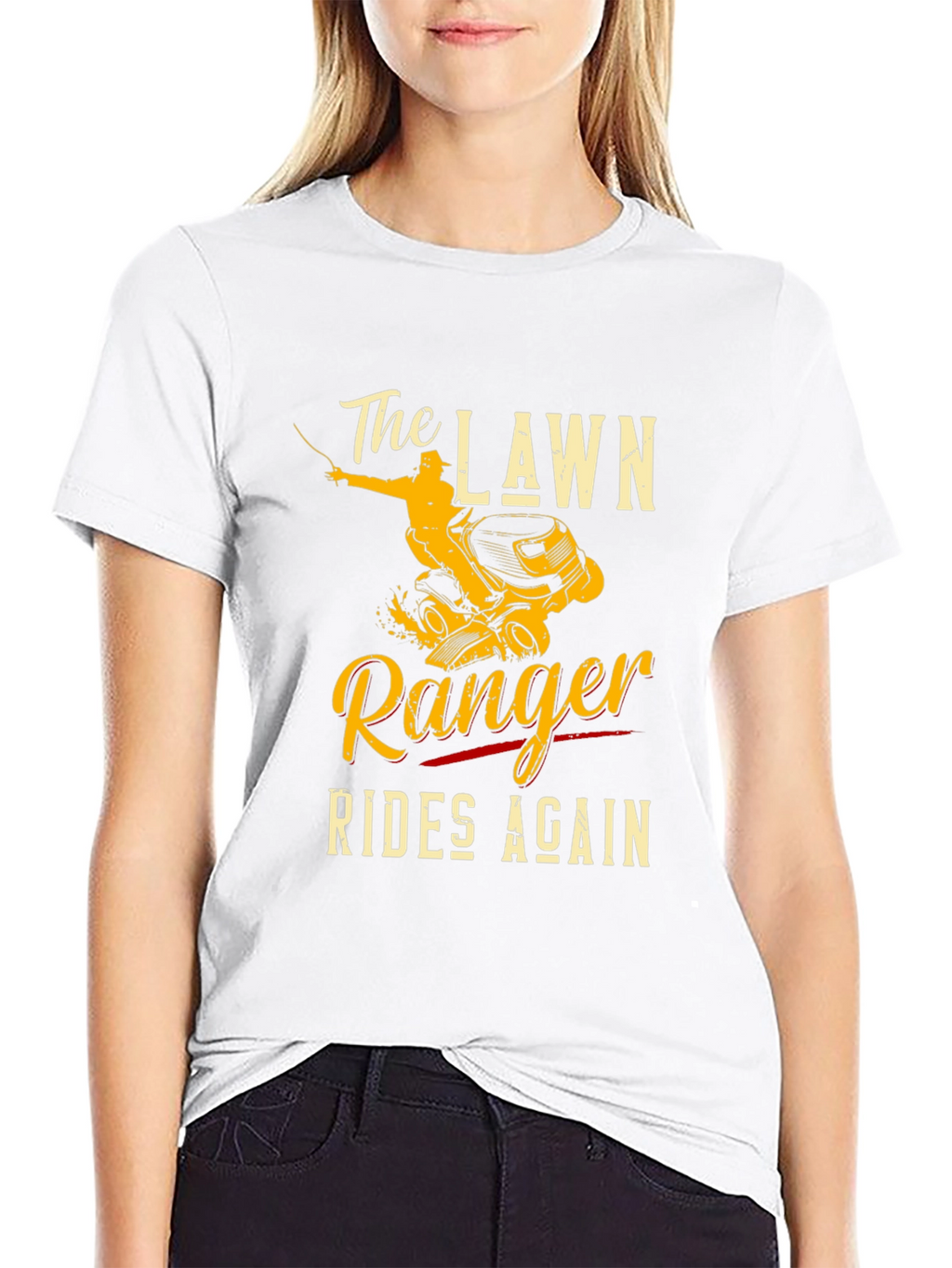 The Lawn Ranger Rides Again T-Shirt