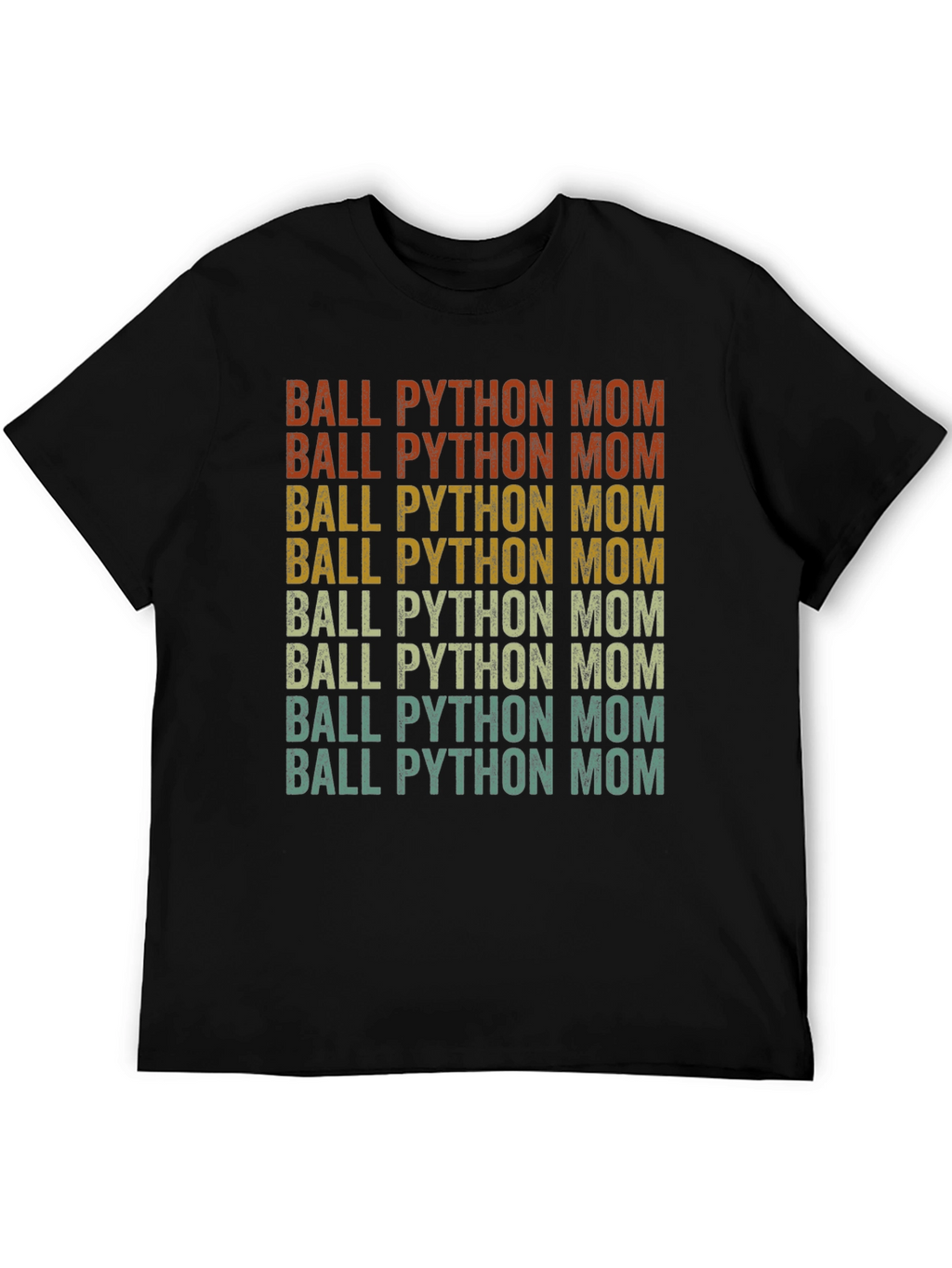 Ball Python Mom Graphic T-Shirt Snake Lover Tee
