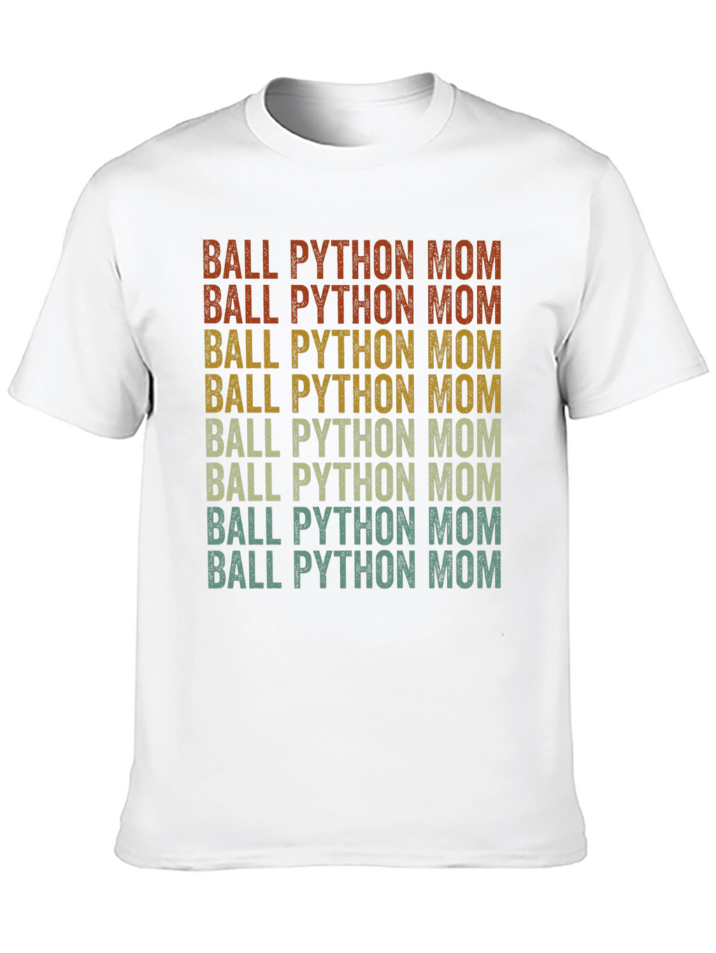 Ball Python Mom Graphic T-Shirt Snake Lover Tee