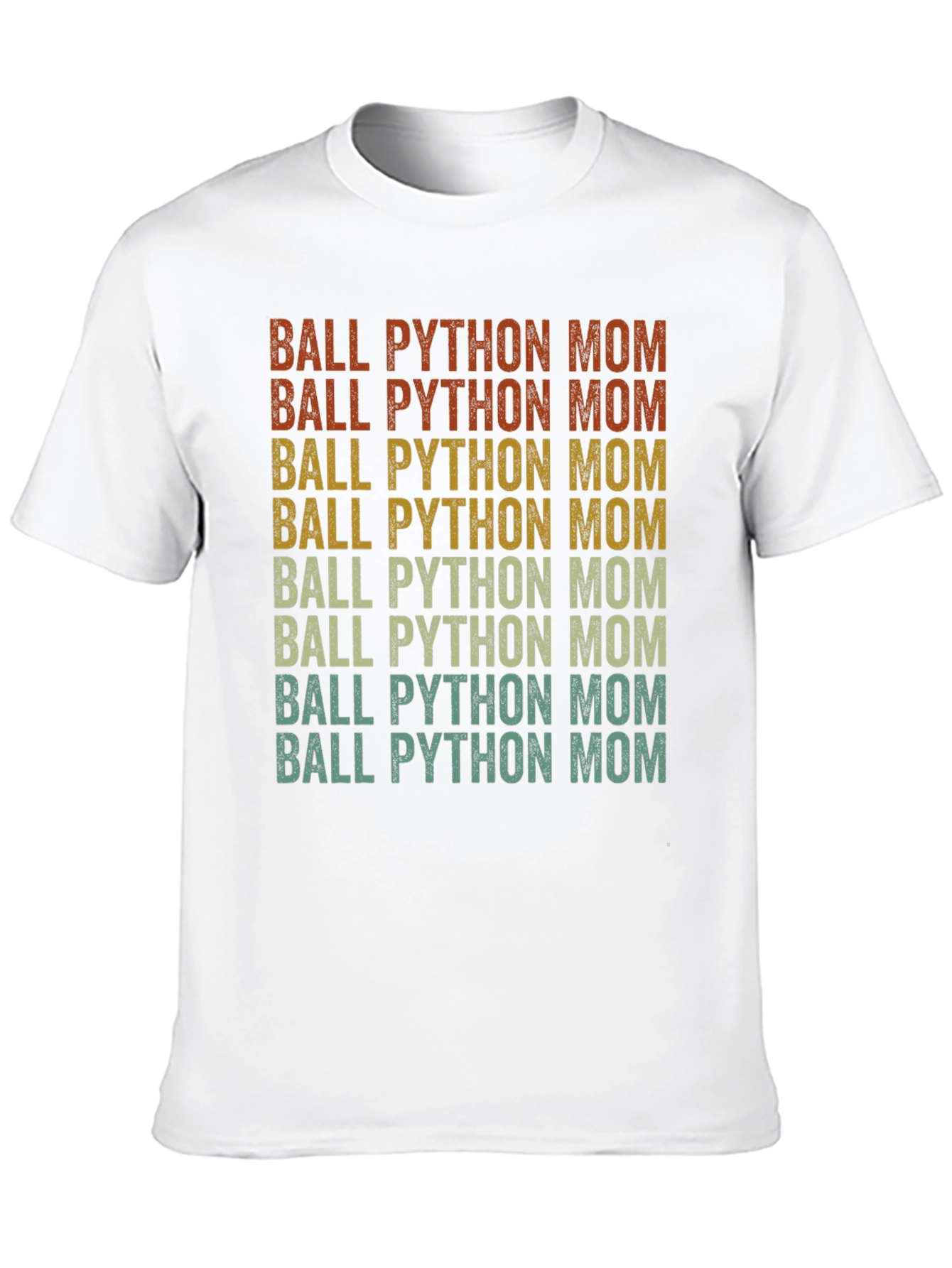 Ball Python Mom Graphic T-Shirt Snake Lover Tee