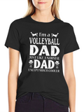 Volleyball Dad Graphic T-Shirt