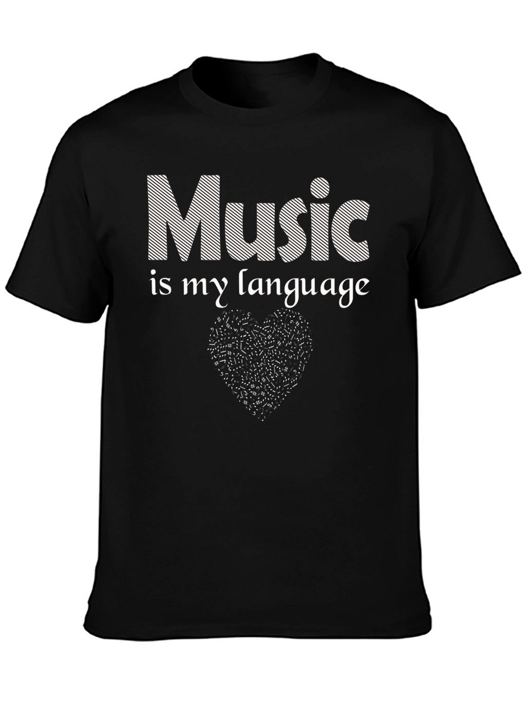 Music is My Language T-Shirt