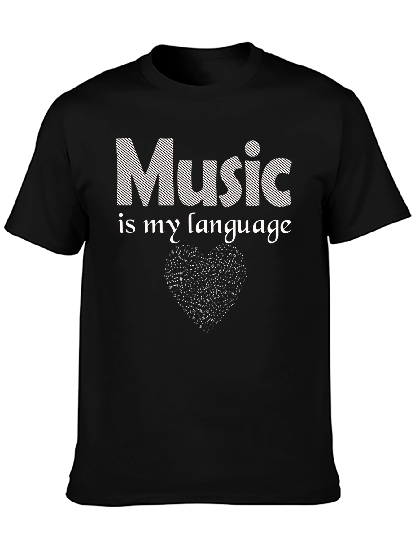Music is My Language T-Shirt