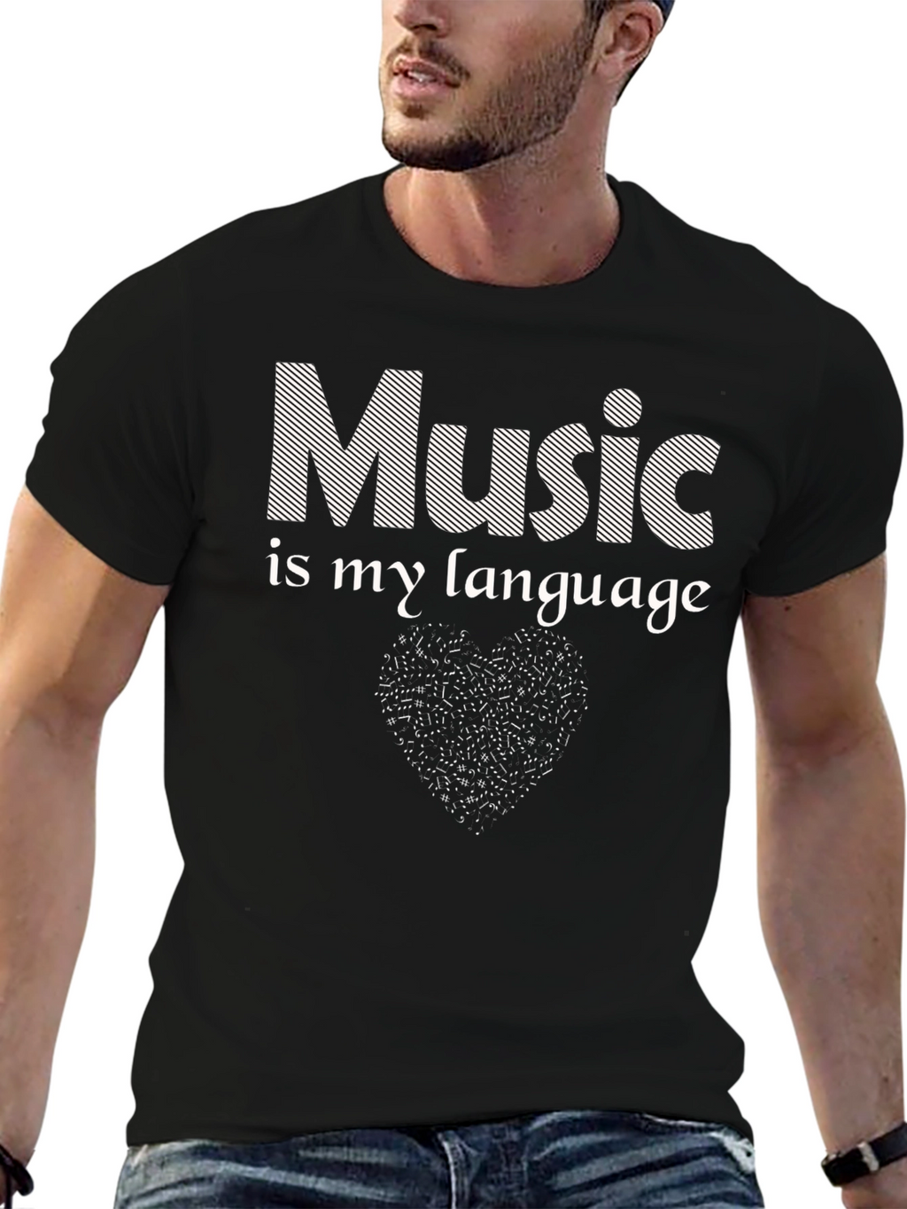 Music is My Language T-Shirt