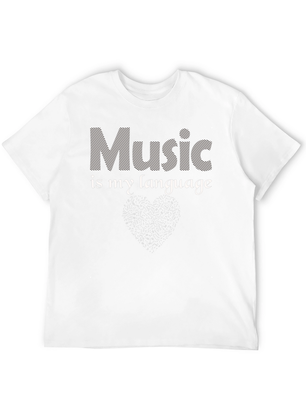 Music is My Language T-Shirt