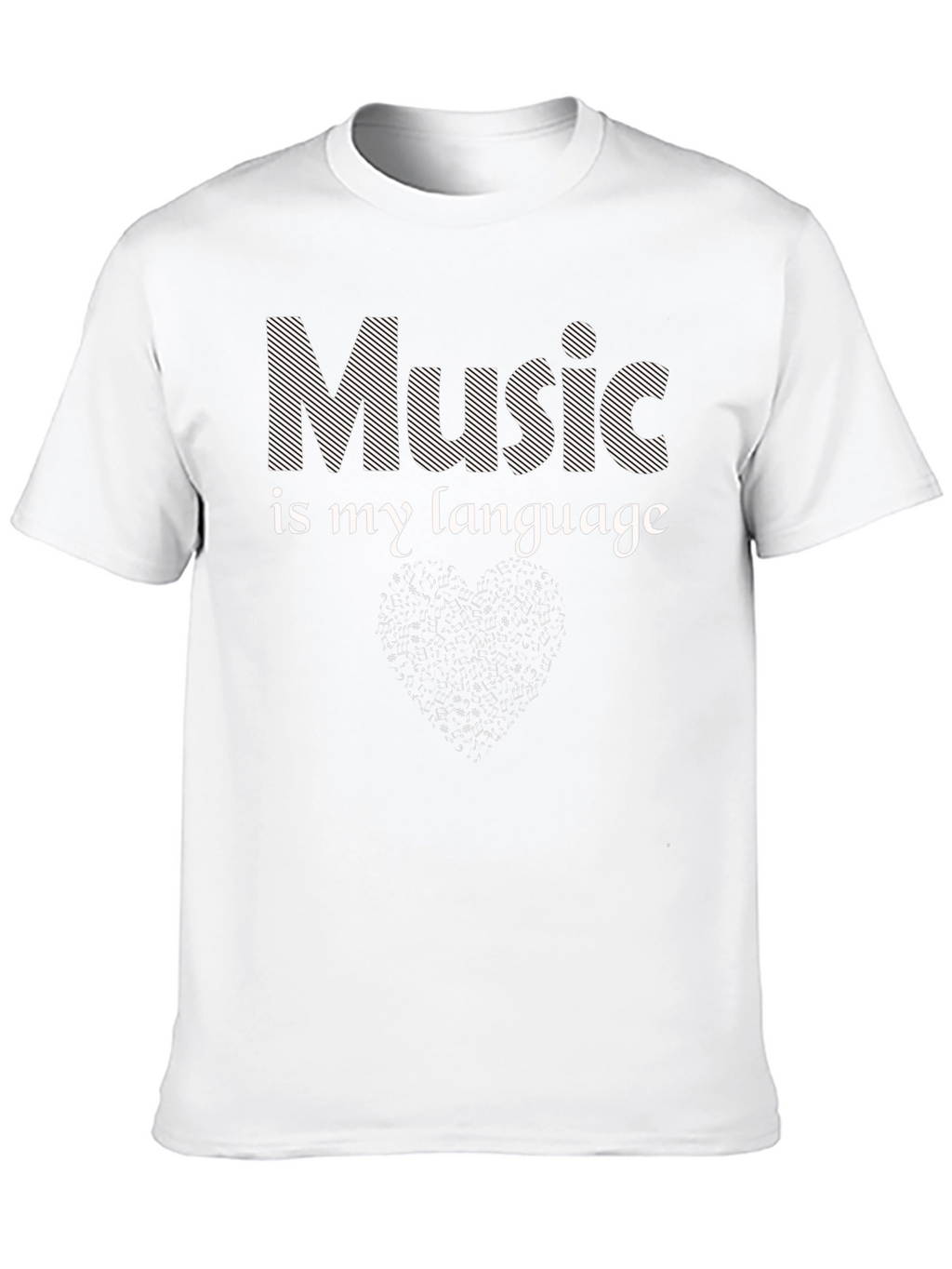 Music is My Language T-Shirt