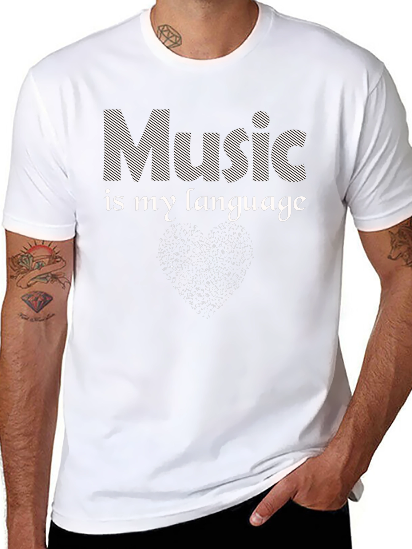 Music is My Language T-Shirt