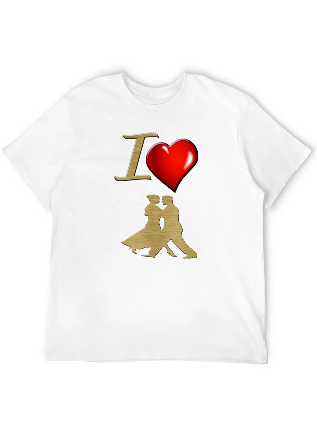 I Heart Dancing Graphic Tee - Tango Lover T-Shirt