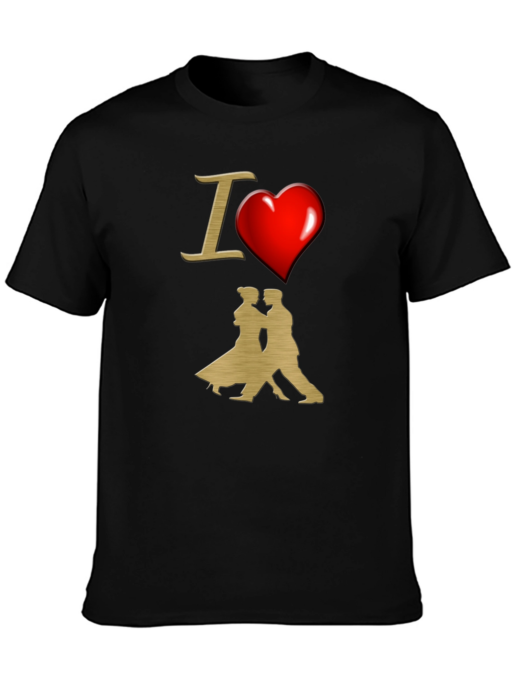I Heart Dancing Graphic Tee - Tango Lover T-Shirt