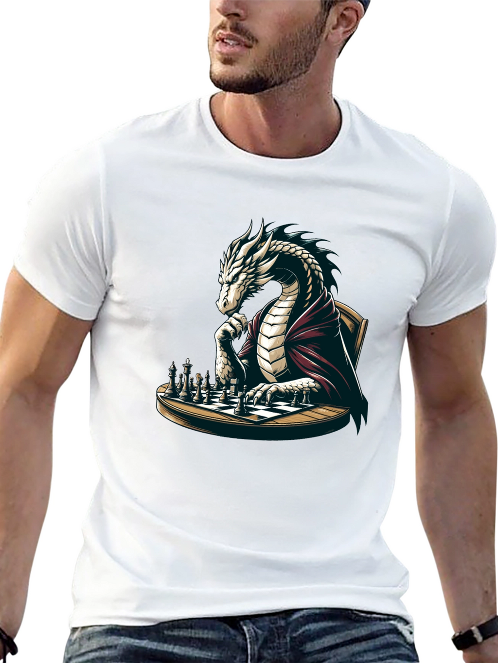 Dragon Chess Master Graphic Tee
