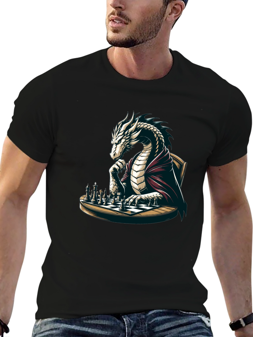 Dragon Chess Master Graphic Tee