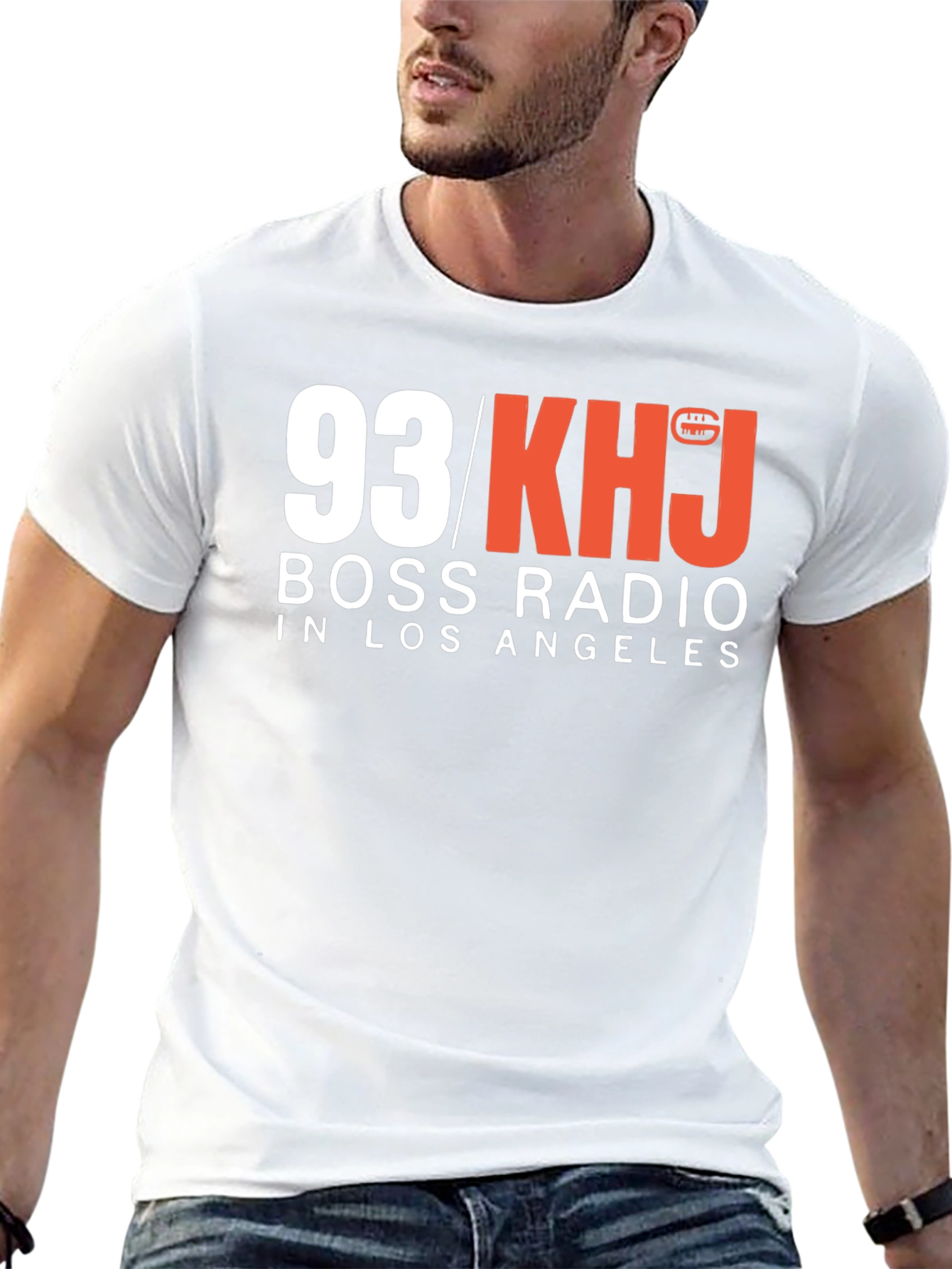 93 KHJ Boss Radio Los Angeles T-Shirt