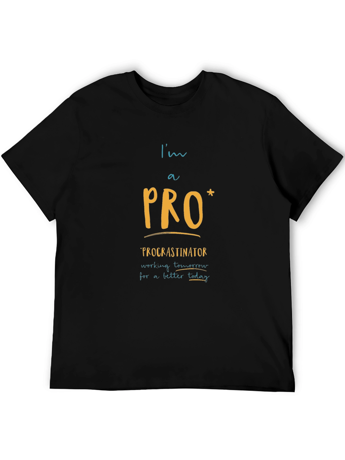 Procrastinator Funny Graphic T-Shirt