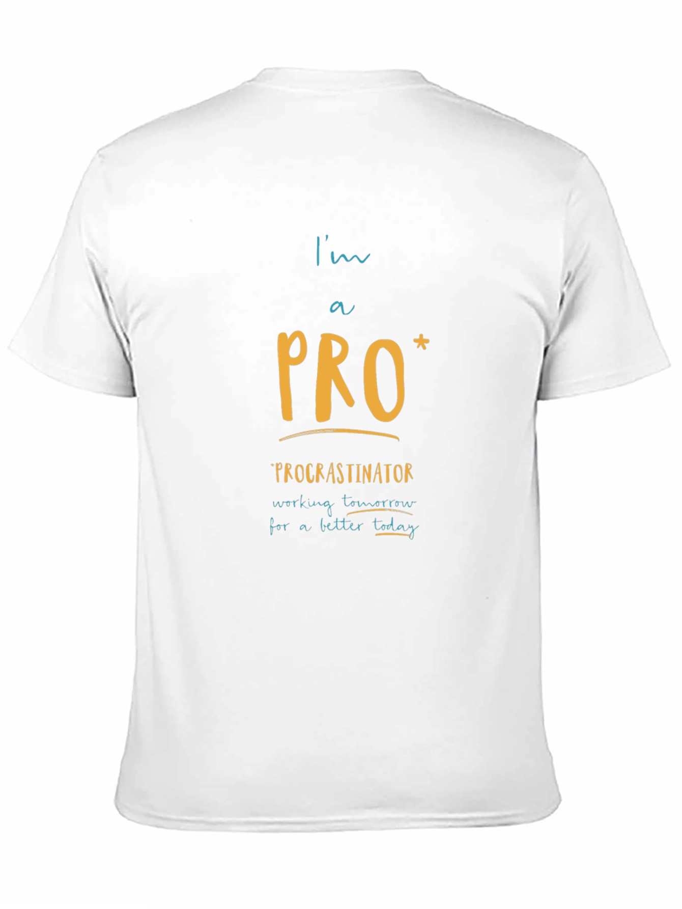 Procrastinator Funny Graphic T-Shirt