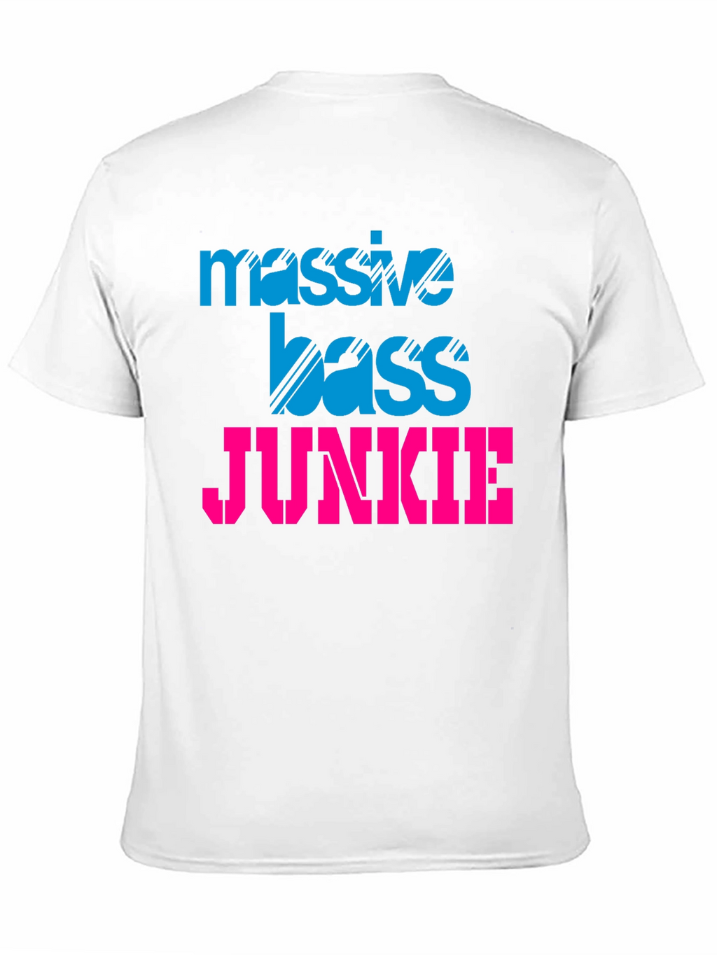 Massive Bass Junkie Black Graphic Tee