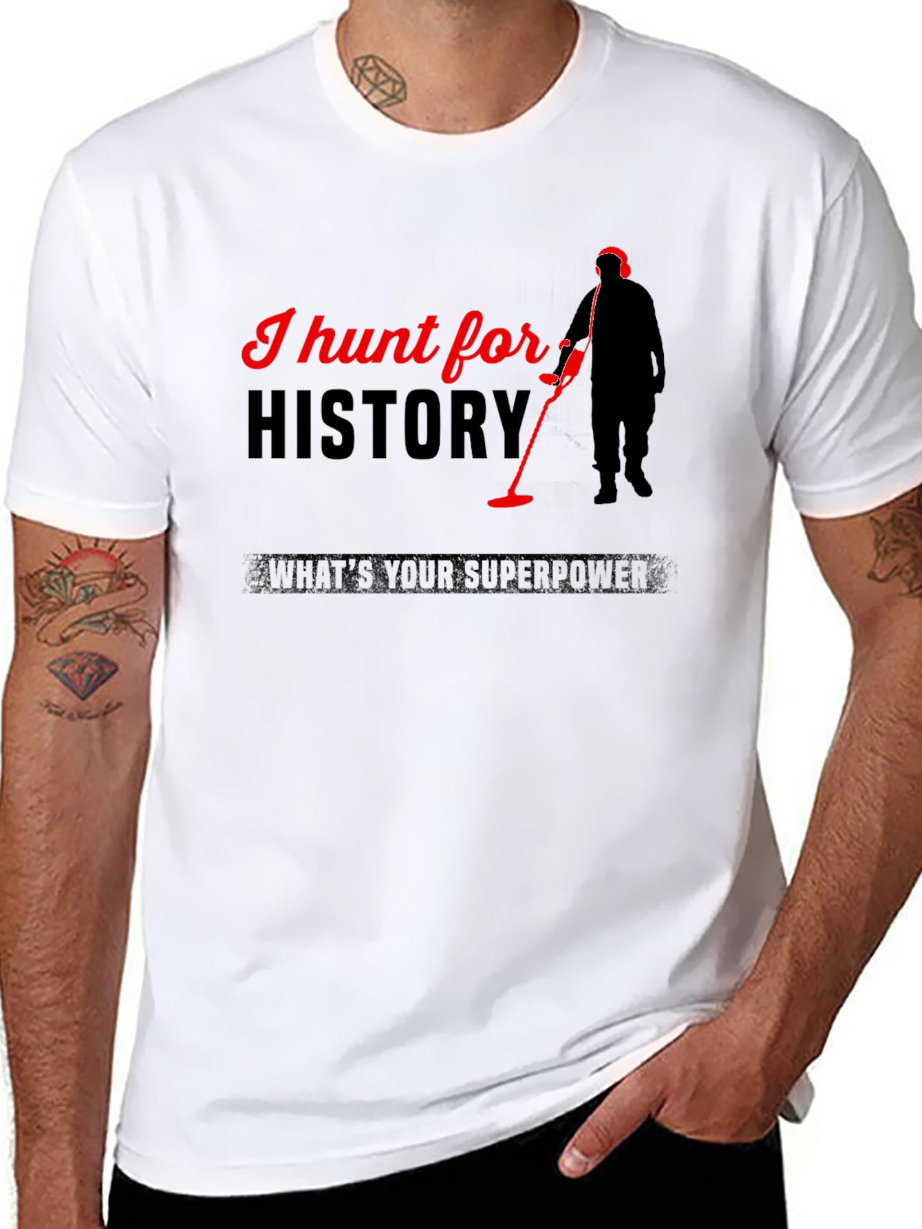 I Hunt for History T-Shirt