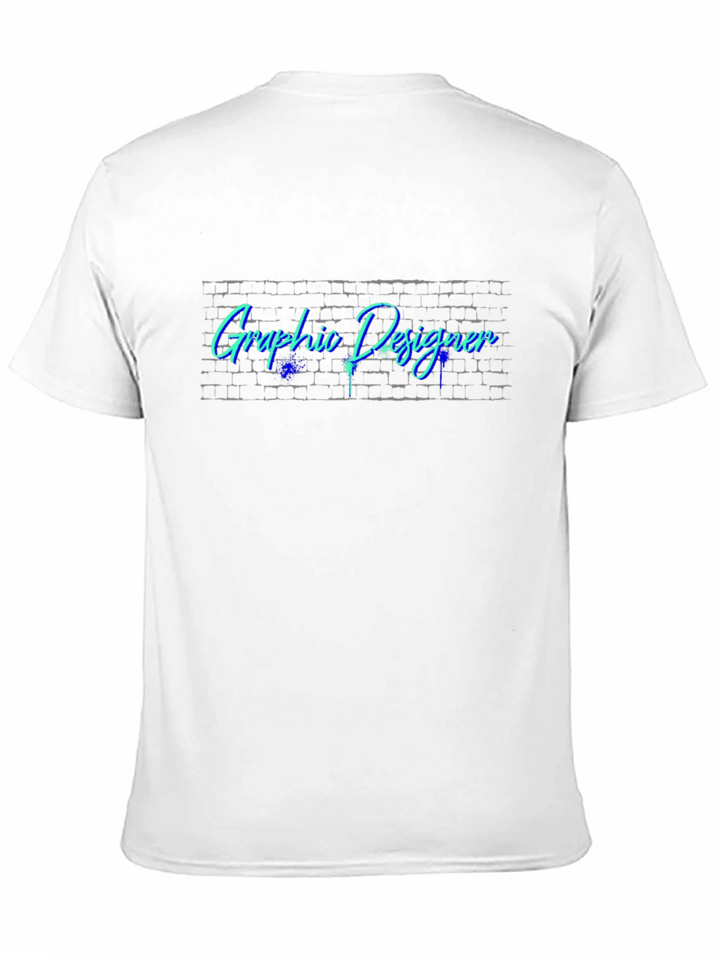 Graphic Designer Tee - Cool Brick Design