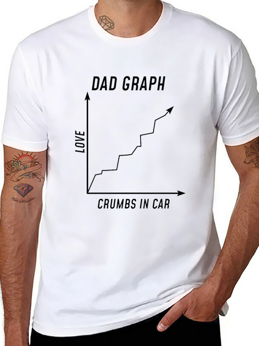 Dad Graph T-Shirt - Love vs. Crumbs