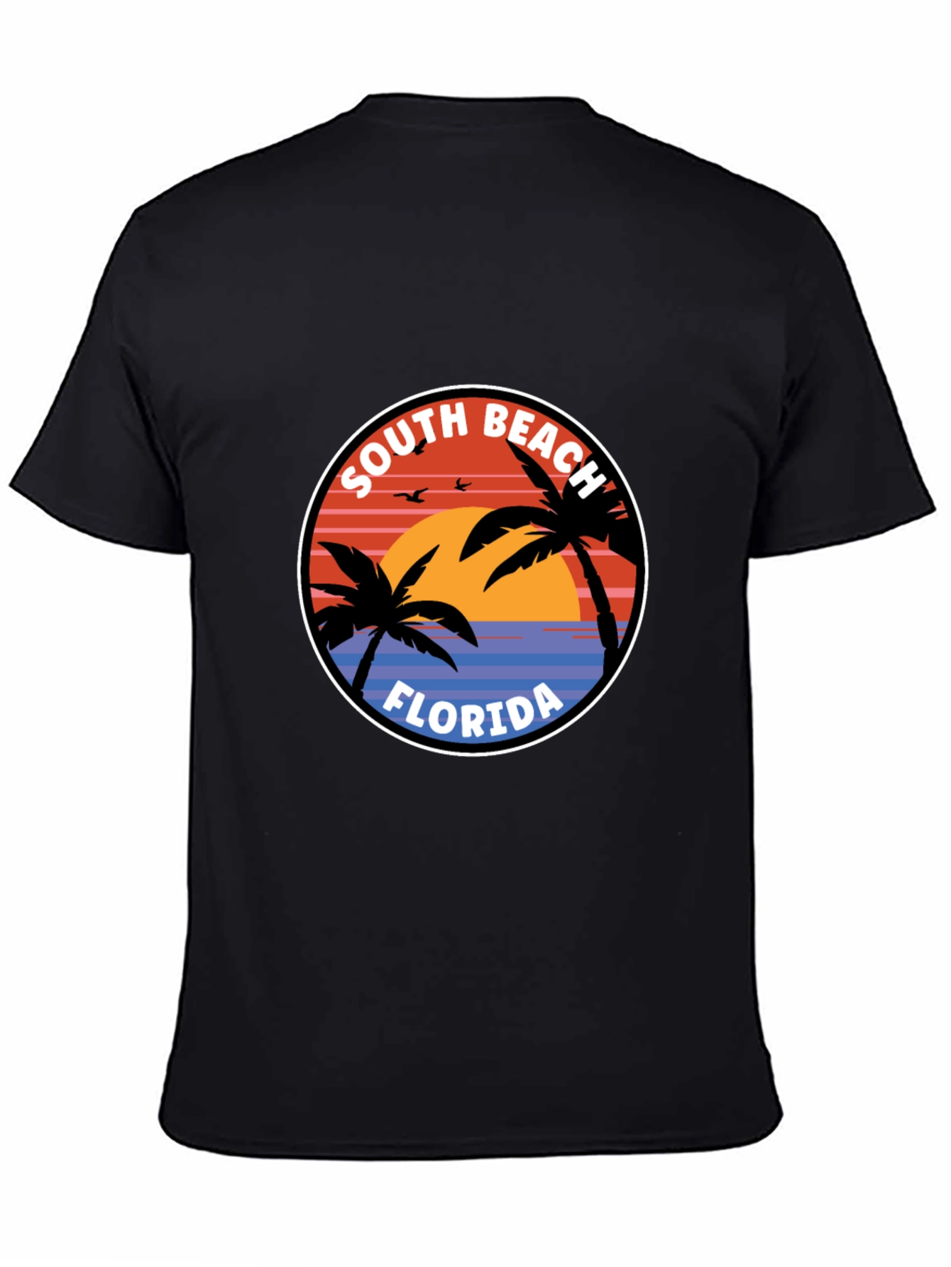 South Beach Florida Graphic T-Shirt