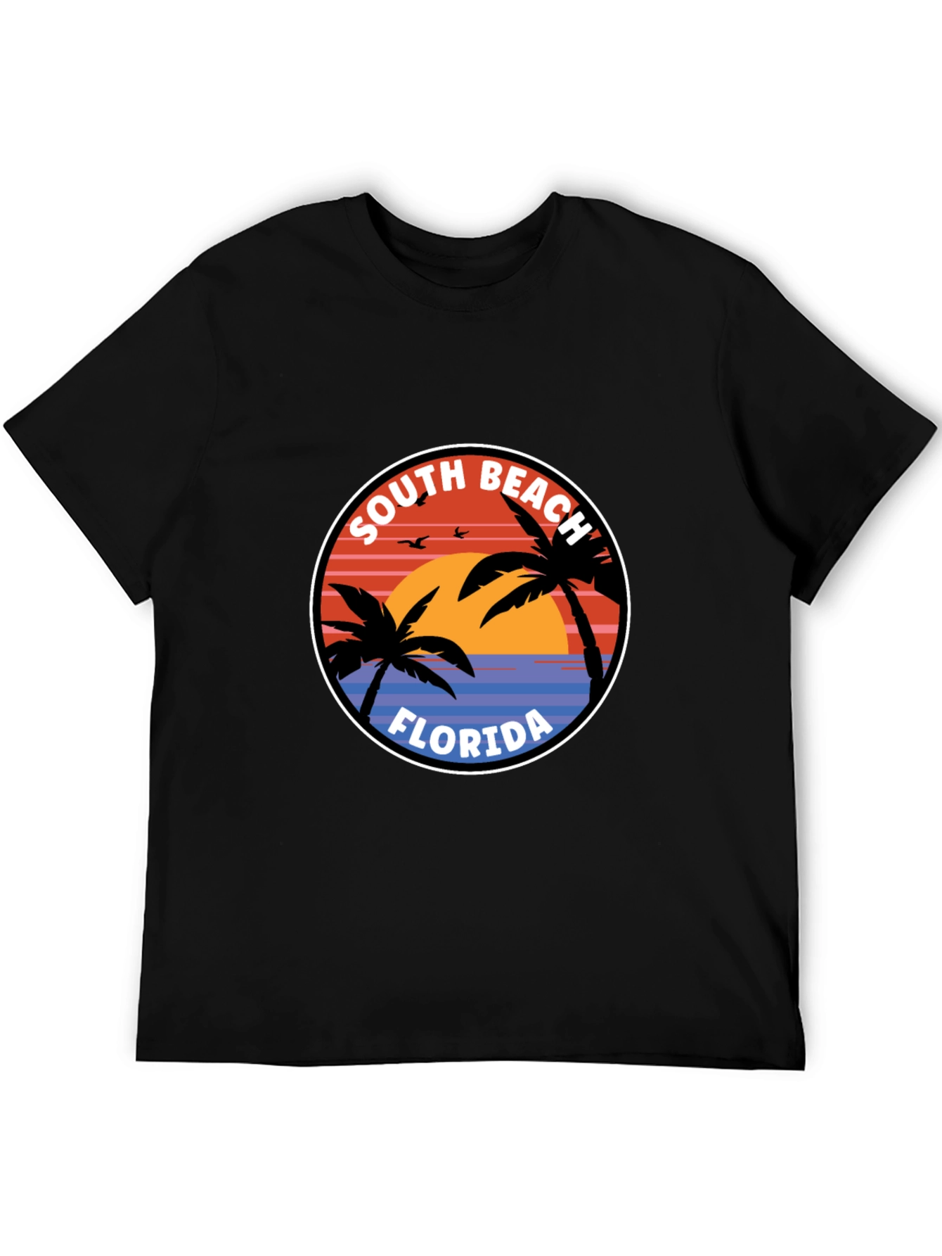 South Beach Florida Graphic T-Shirt