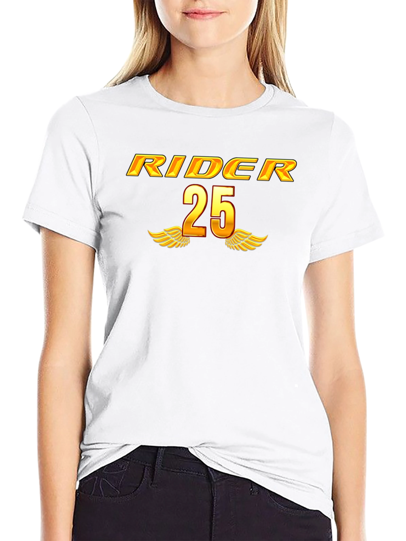 RIDER 25 Graphic T-Shirt - Black