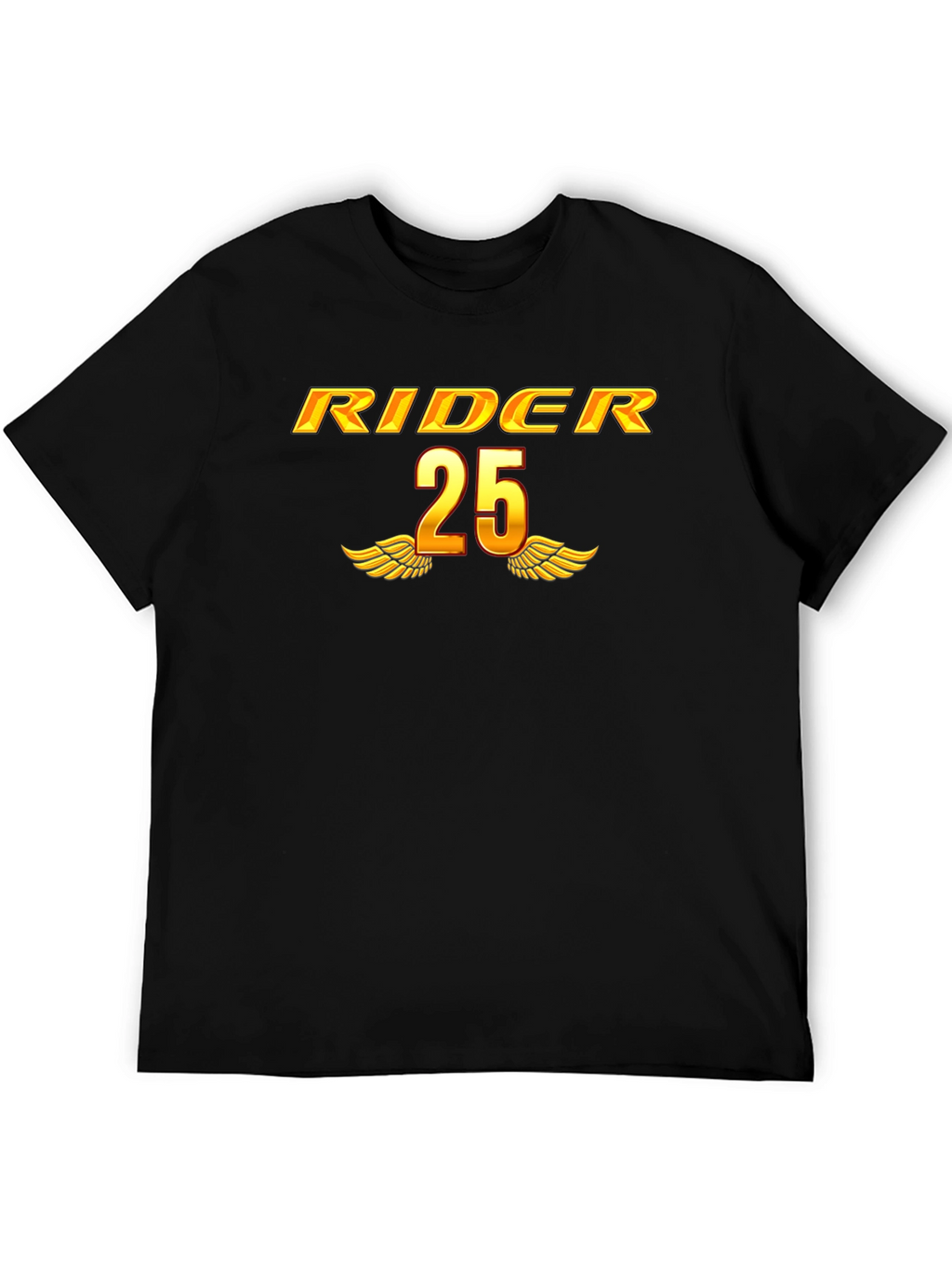 RIDER 25 Graphic T-Shirt - Black