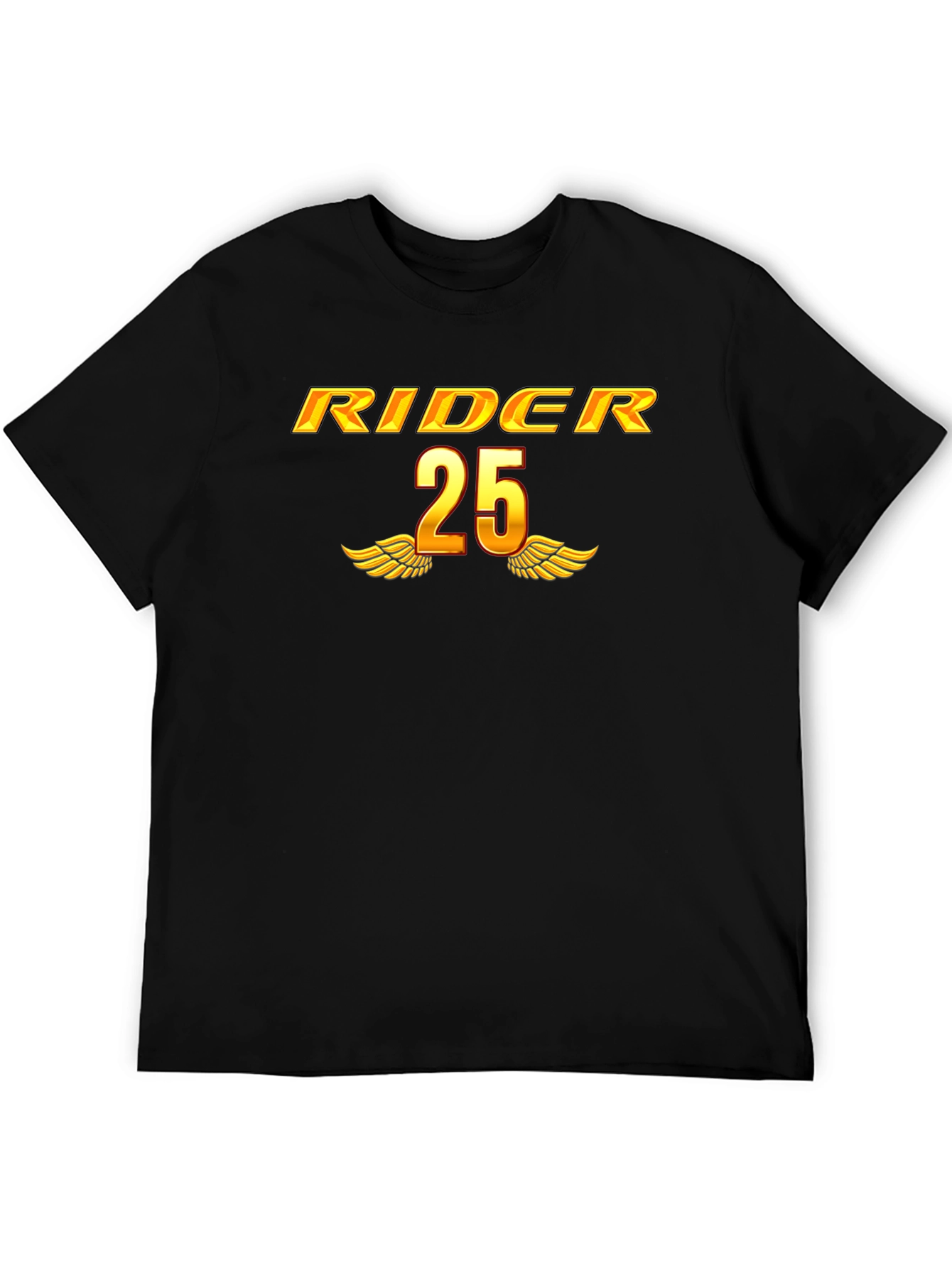 RIDER 25 Graphic T-Shirt - Black