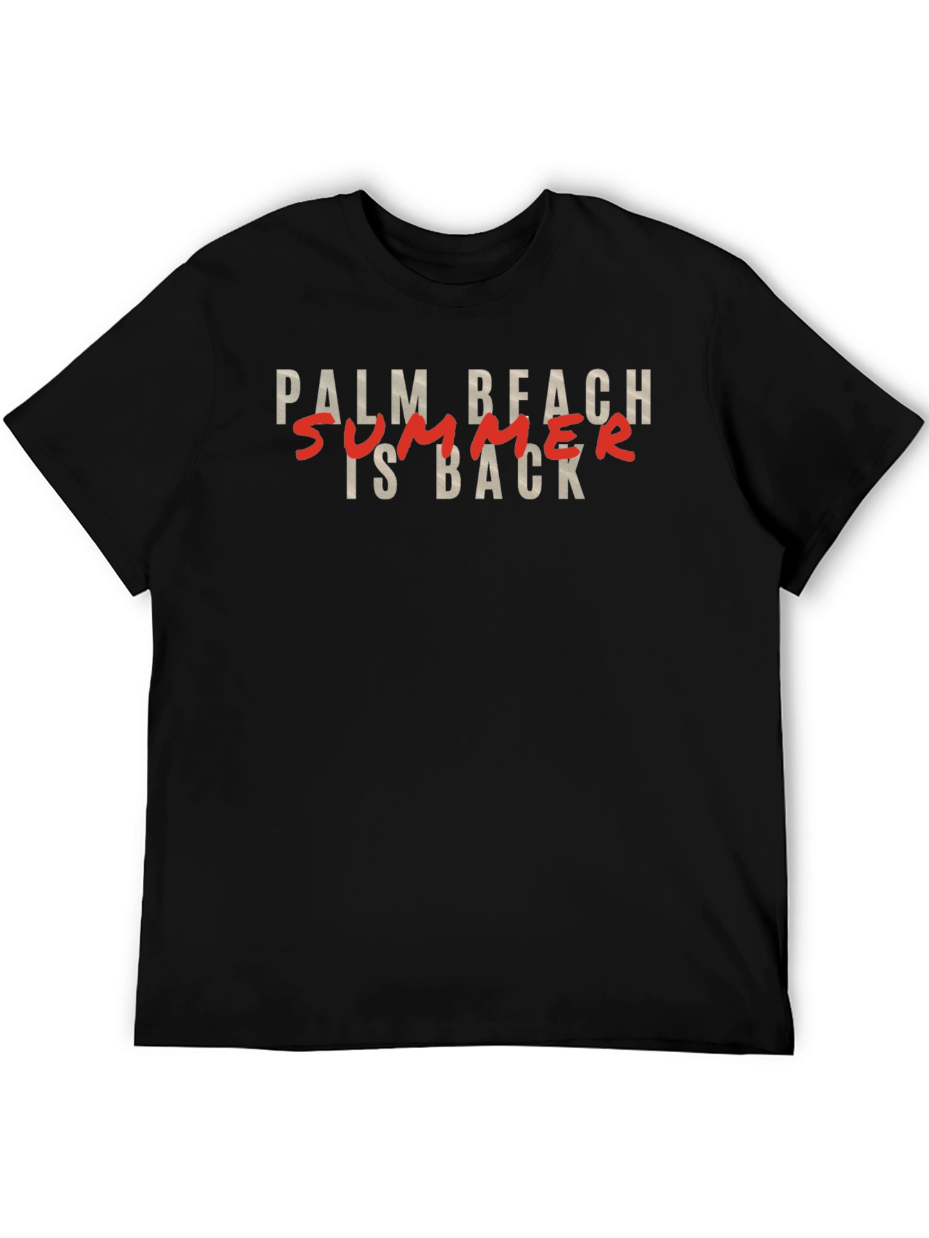 Palm Beach Summer is Back Graphic Tee