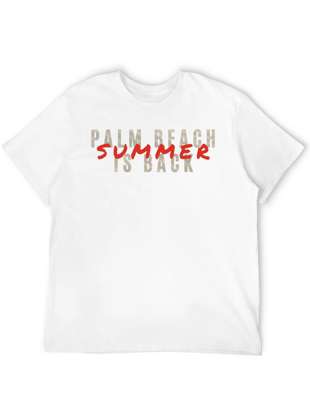 Palm Beach Summer is Back Graphic Tee