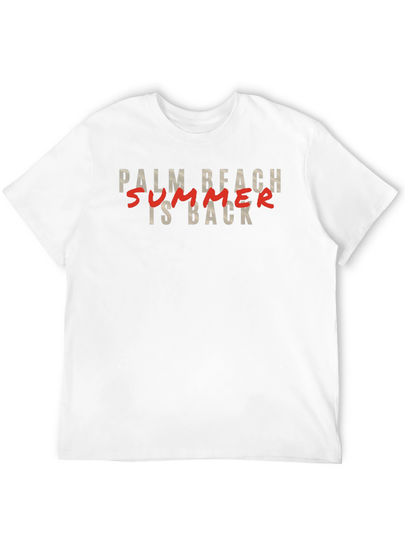 Palm Beach Summer is Back Graphic Tee