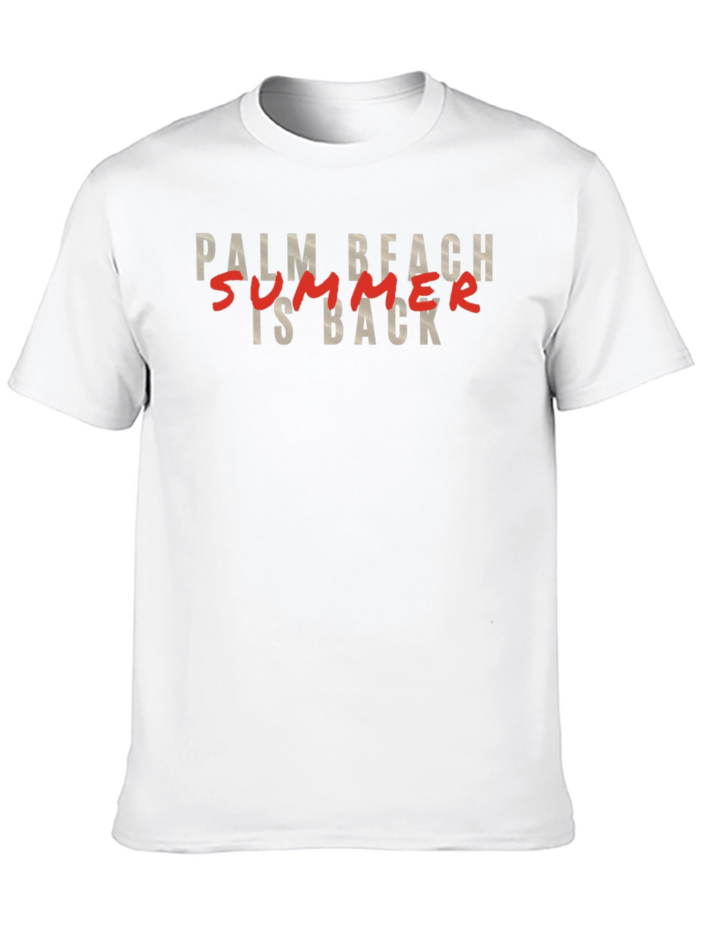 Palm Beach Summer is Back Graphic Tee