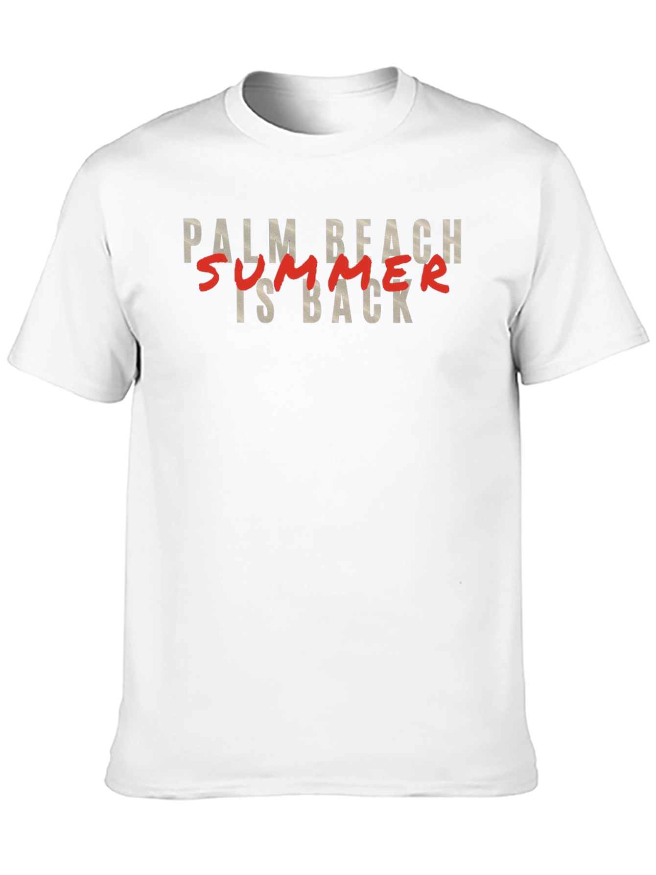 Palm Beach Summer is Back Graphic Tee