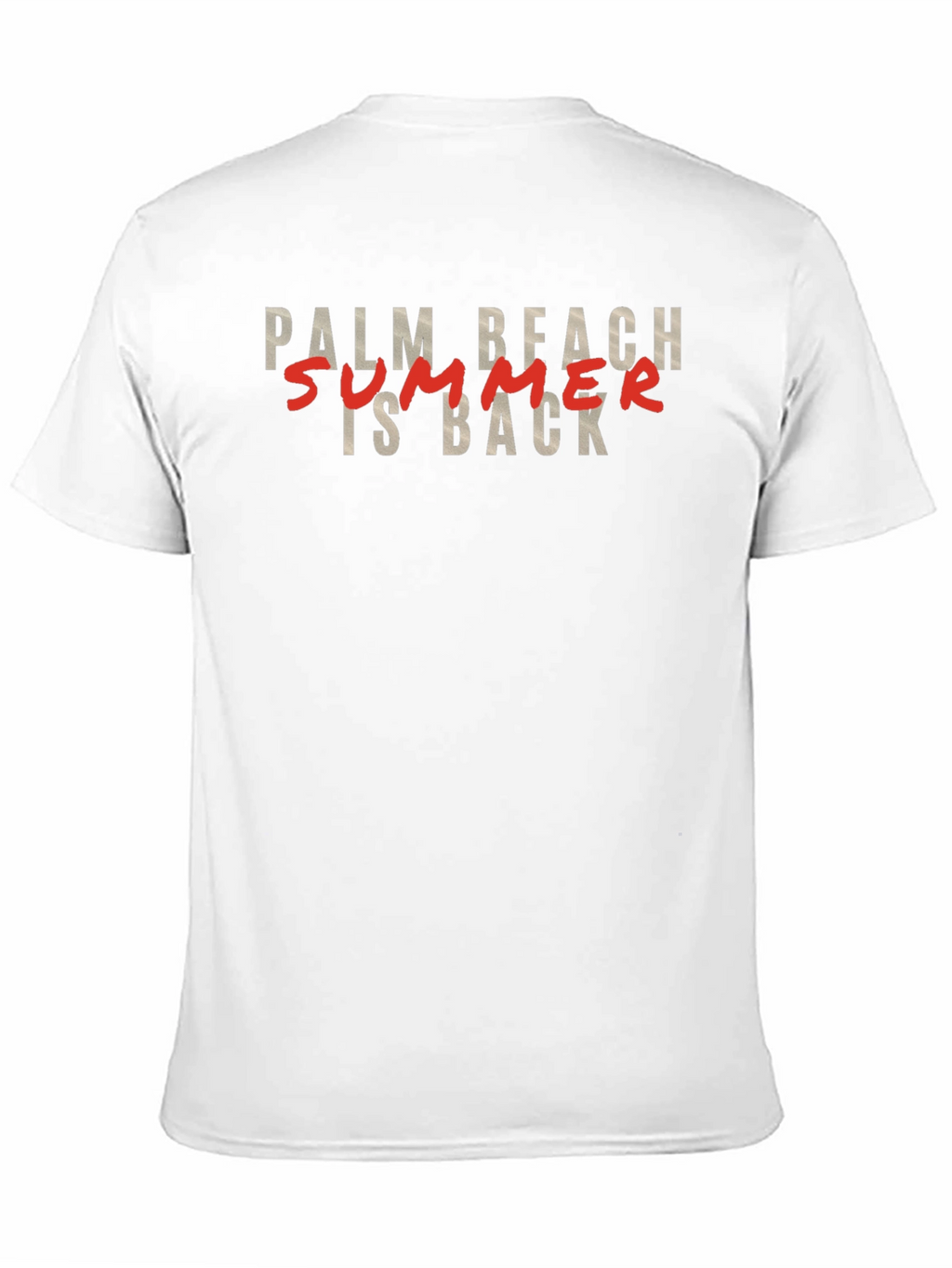 Palm Beach Summer is Back Graphic Tee