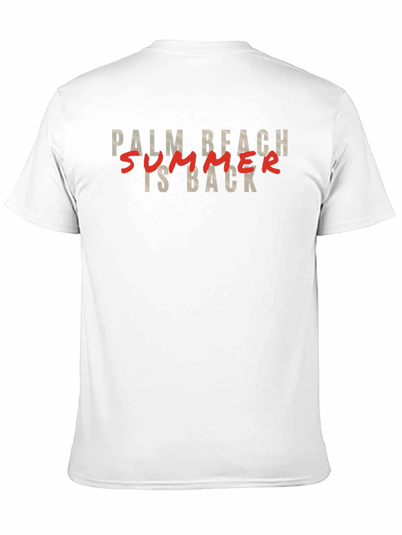 Palm Beach Summer is Back Graphic Tee