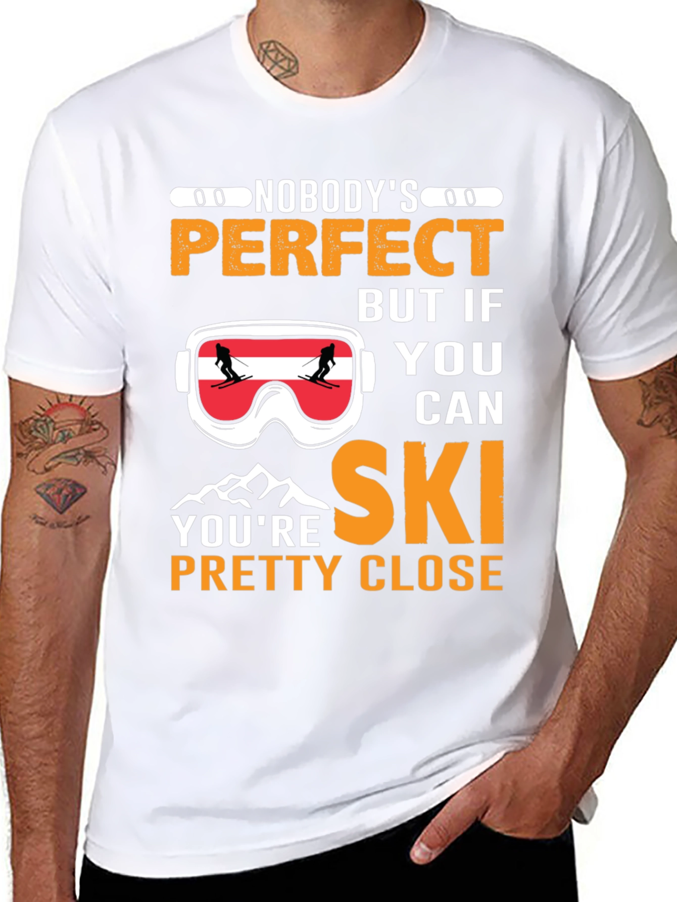 Nobodys Perfect Ski T-Shirt