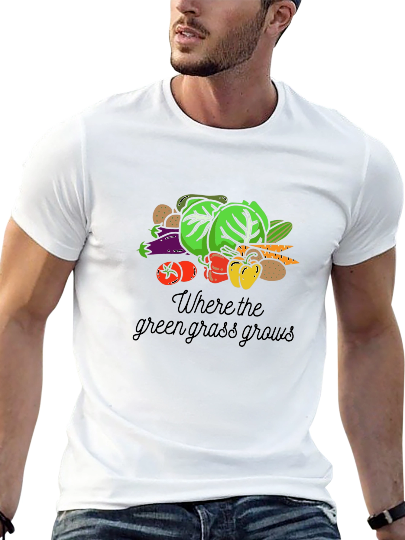 Vegetable Garden Graphic T-Shirt