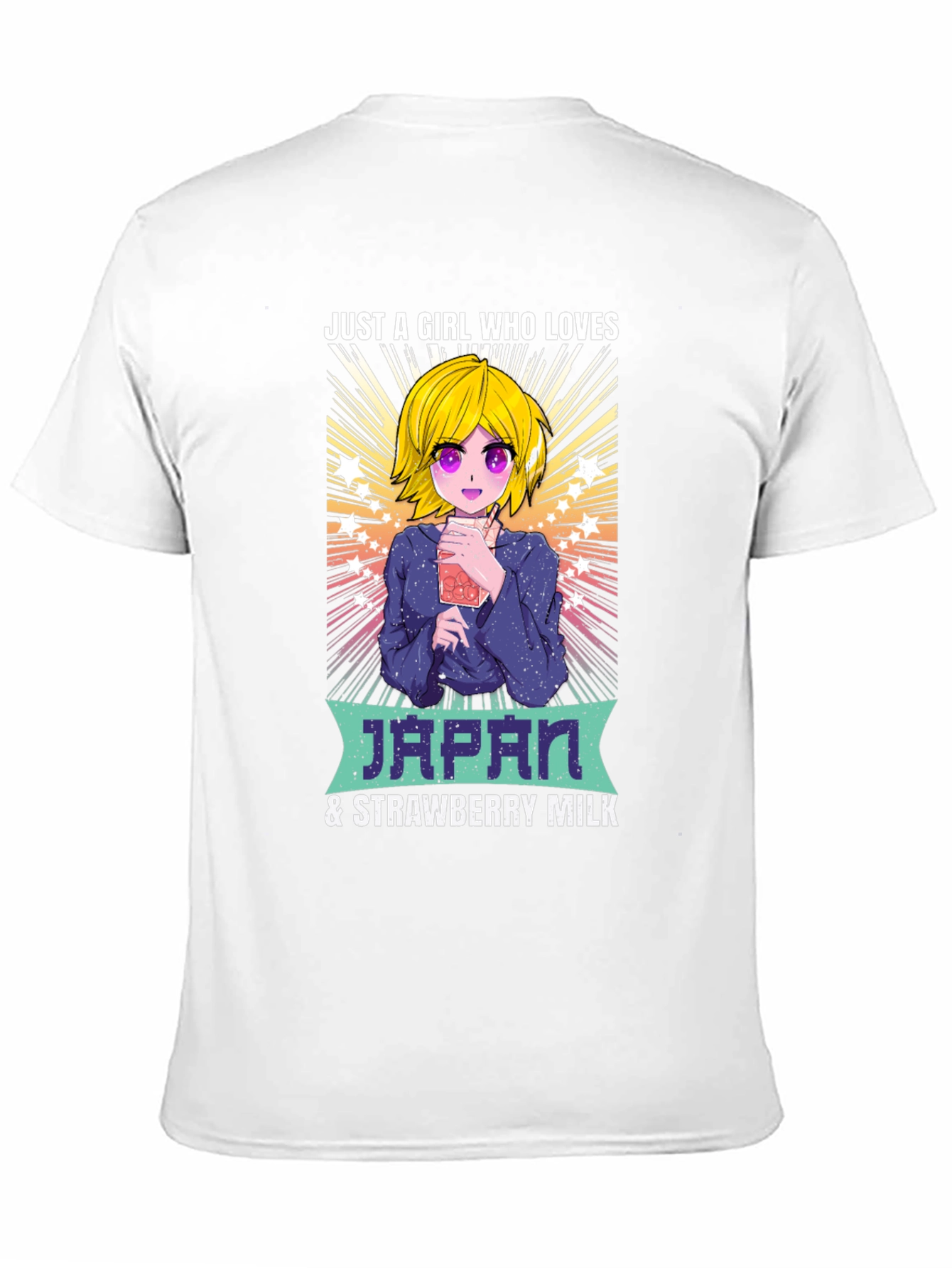 Anime Japan & Strawberry Milk Lover T-Shirt