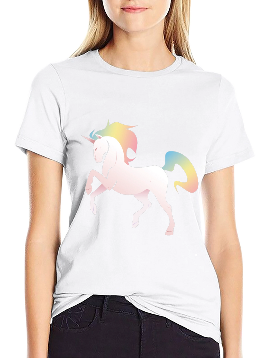 Unicorn Graphic Print T-Shirt