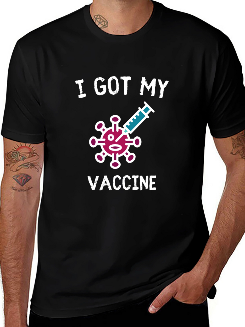 I Got My Vaccine T-Shirt - Novelty Graphic Tee