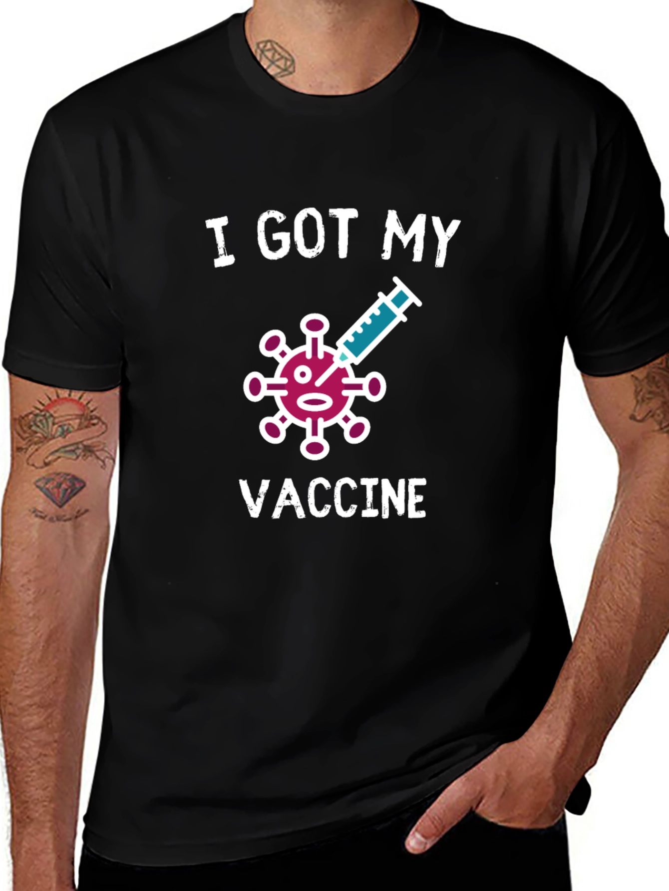 I Got My Vaccine T-Shirt - Novelty Graphic Tee