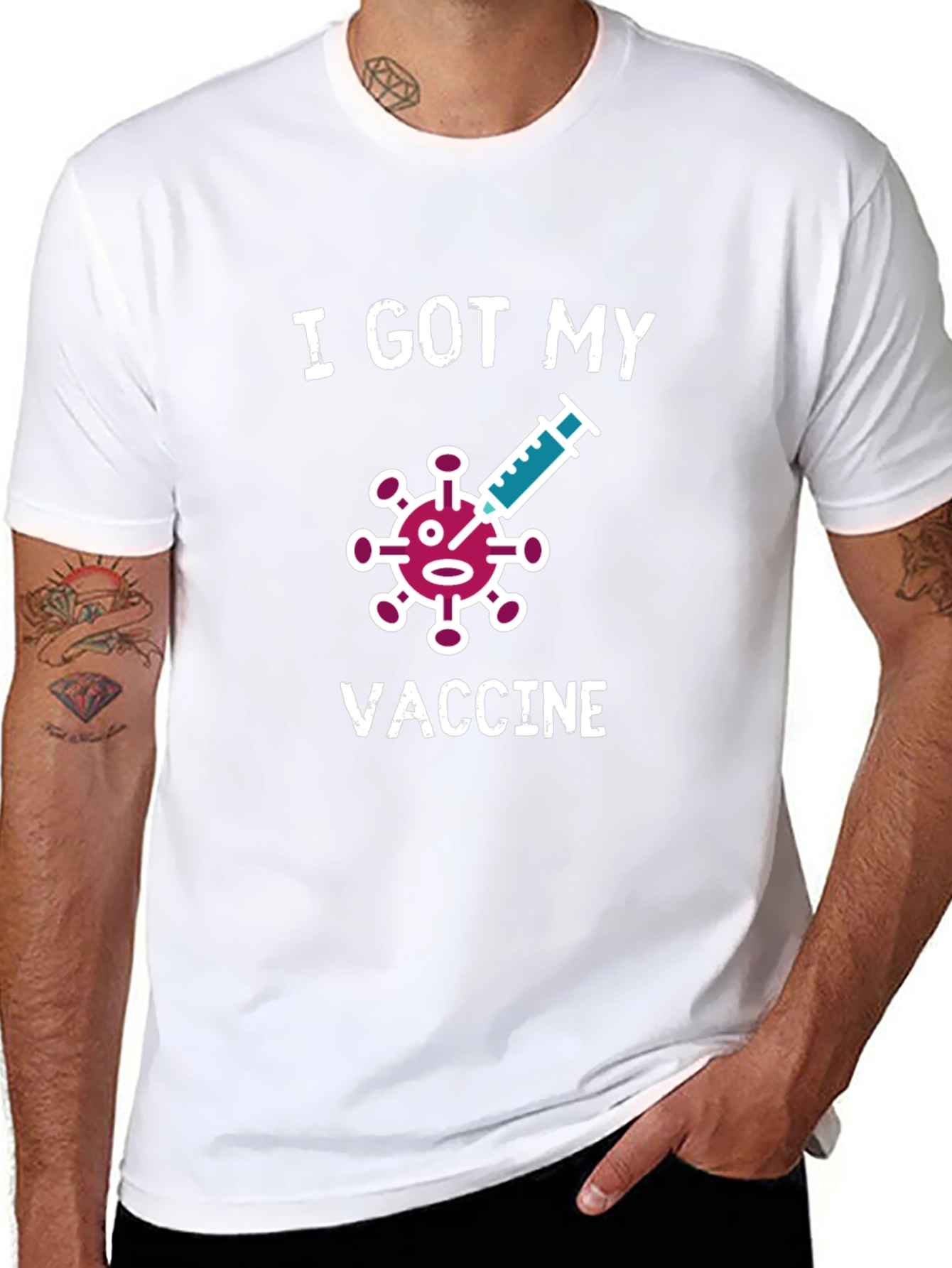 I Got My Vaccine T-Shirt - Novelty Graphic Tee