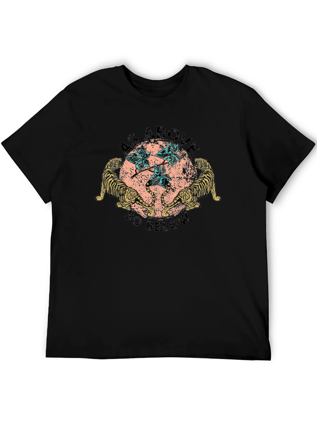 As Above So Below Tiger Graphic Tee