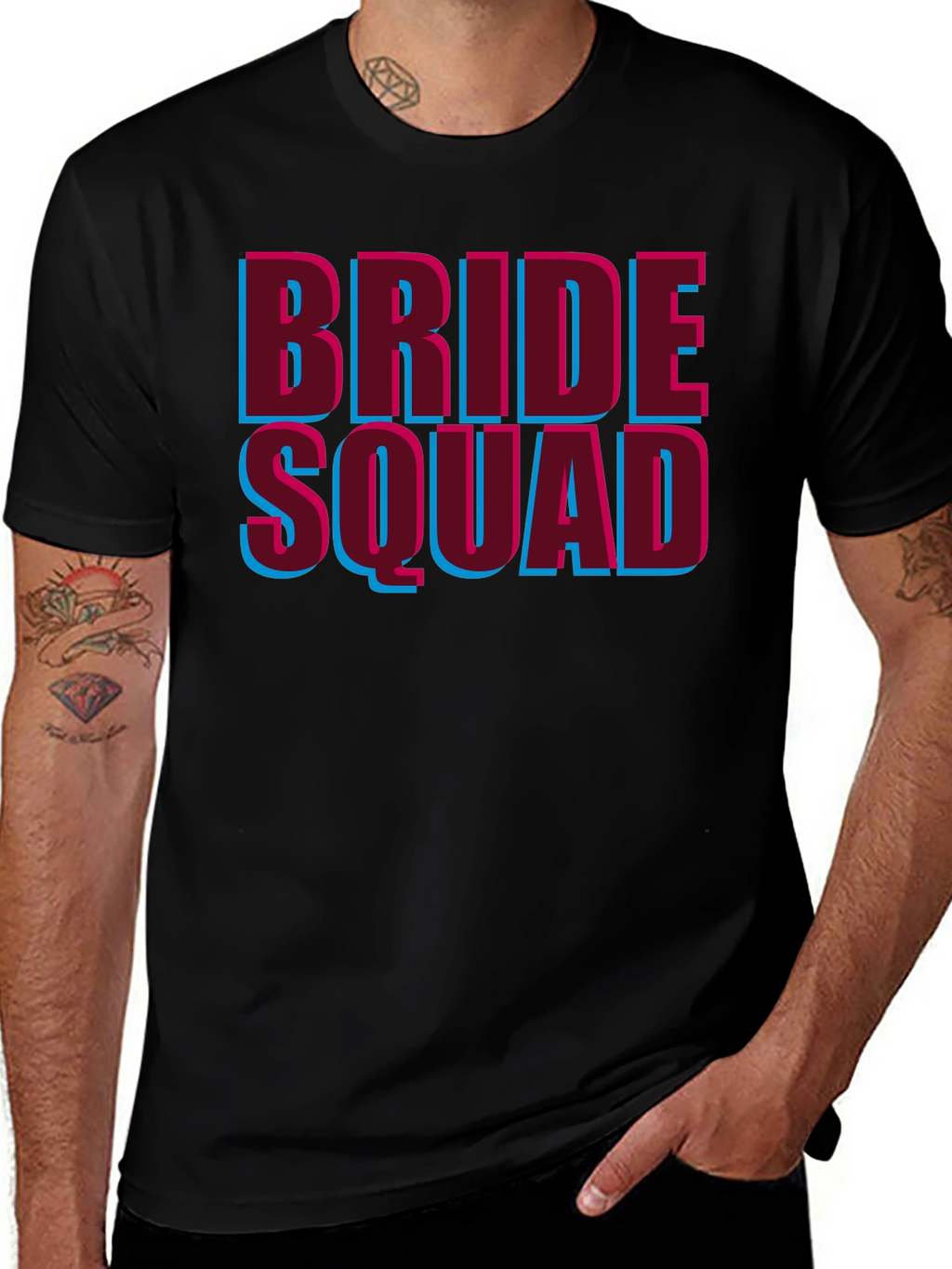Bride Squad Graphic T-Shirt