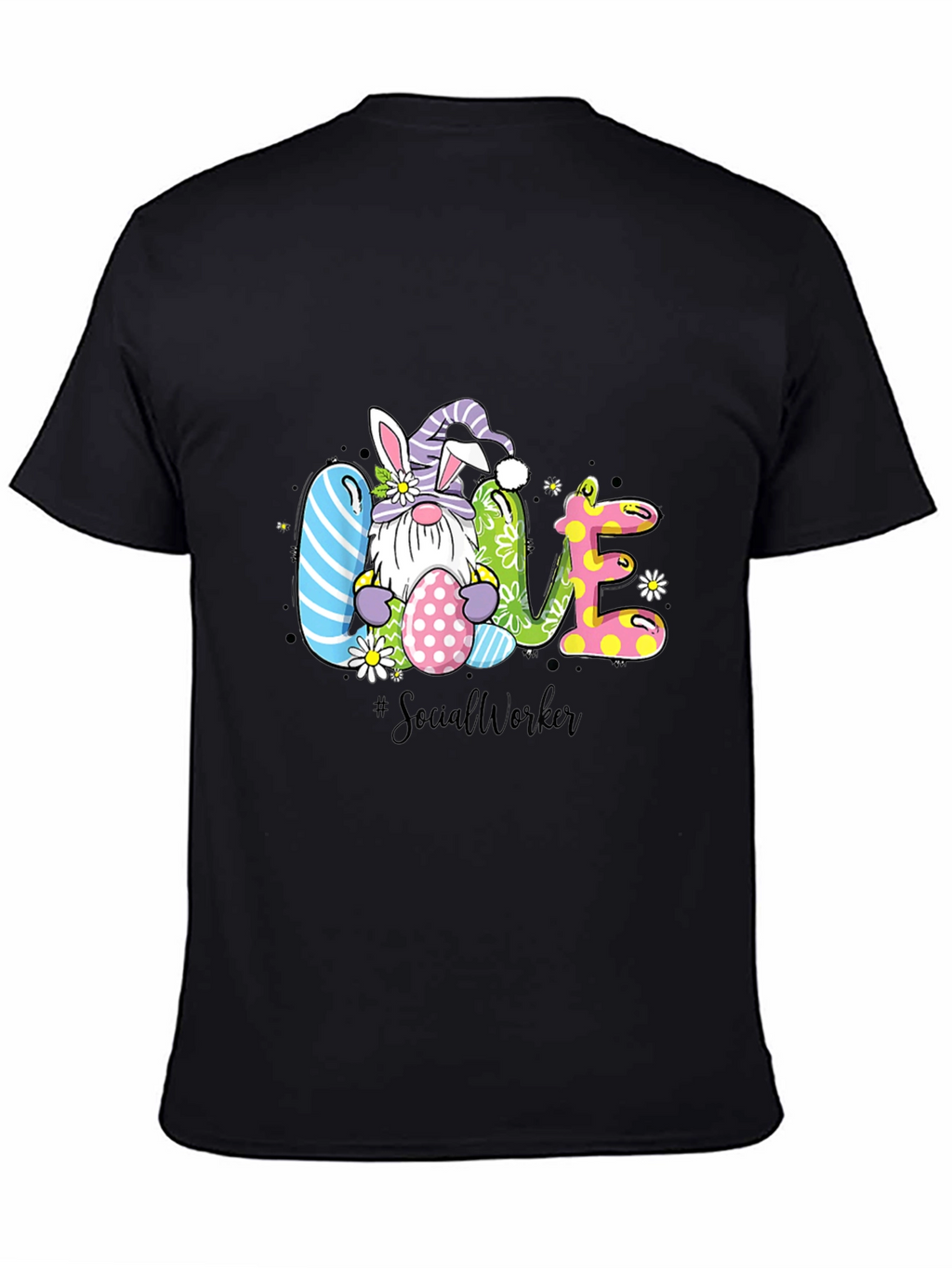Easter Gnome Love Social Worker T-Shirt