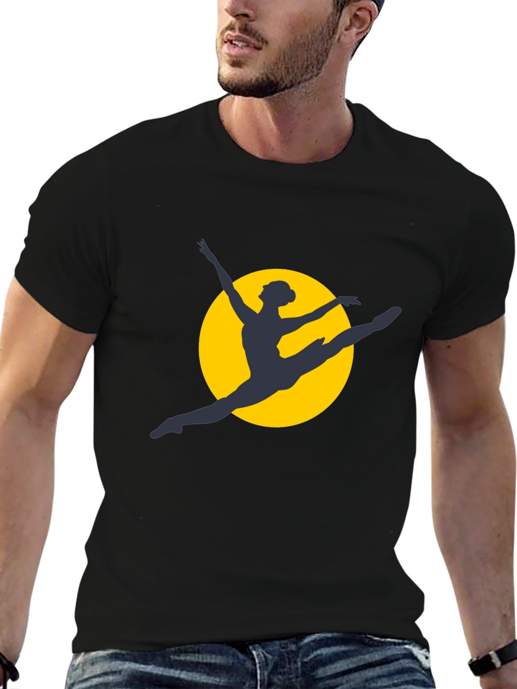 Ballerina Silhouette Graphic Tee
