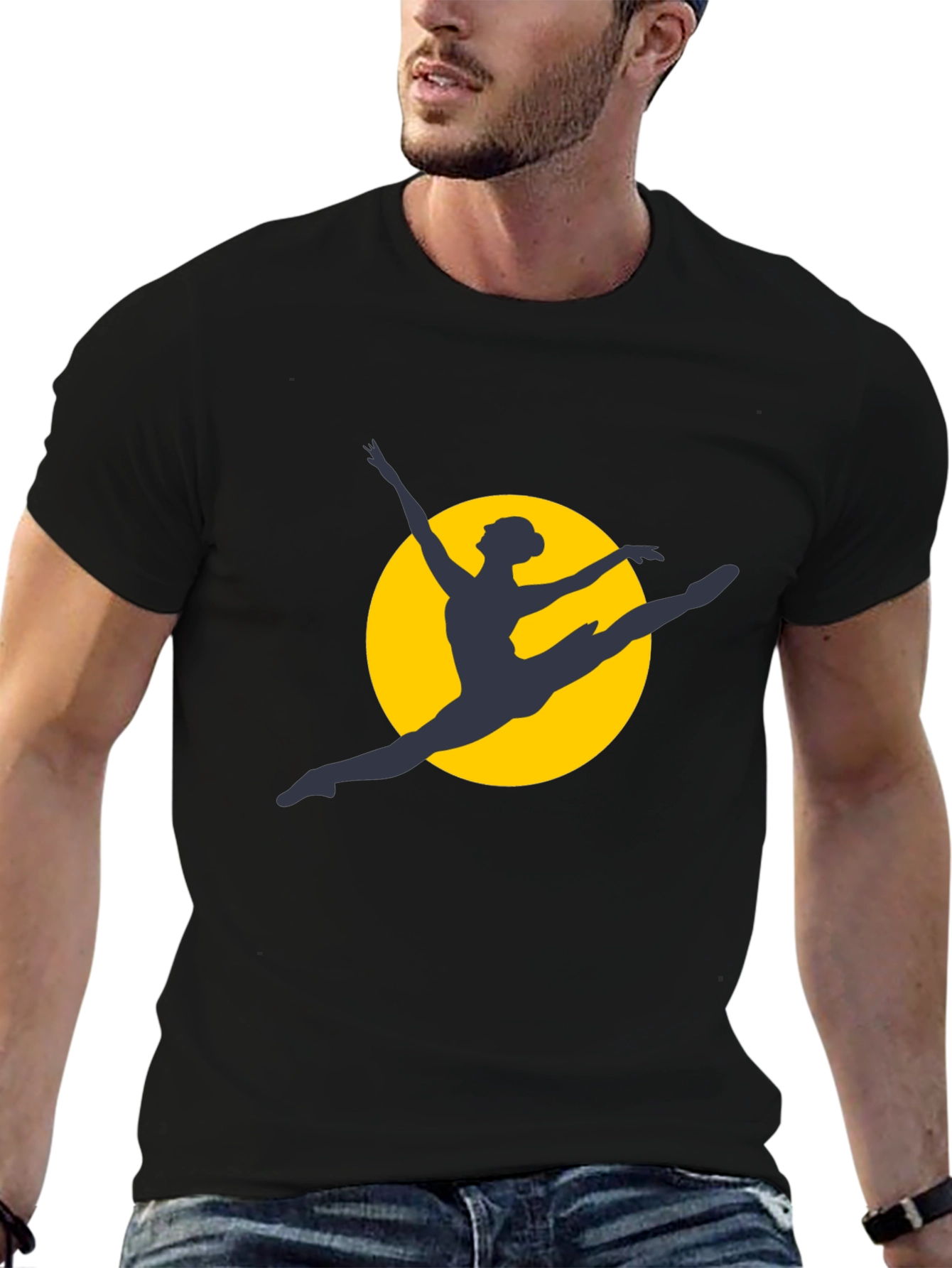 Ballerina Silhouette Graphic Tee