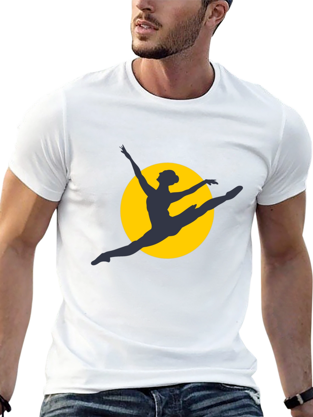 Ballerina Silhouette Graphic Tee