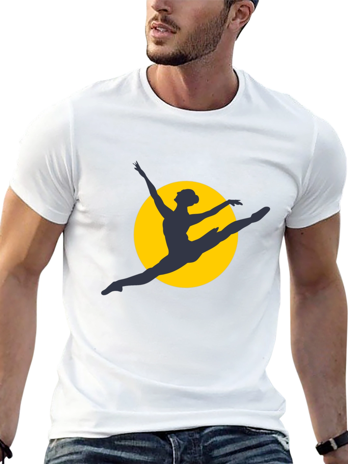 Ballerina Silhouette Graphic Tee