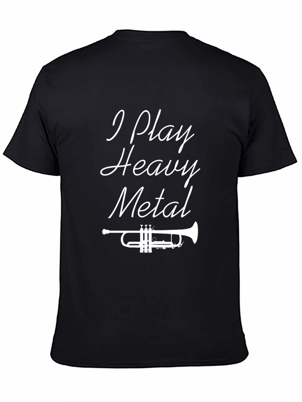 I Play Heavy Metal Trumpet Graphic Tee